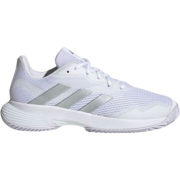 adidas CourtJam Control Tennisschoenen Dames wit - zilver - 37 1/3