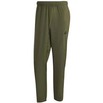 adidas Essentials Woven Trainingsbroek Heren-donkergroen - M