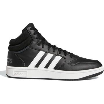 adidas Hoops Mid 3.0 Sneakers Heren zwart - wit - 43 1/3