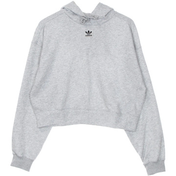 adidas Originals Hoodie met logoborduring Grijsmele - 38