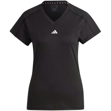 adidas sportshirt zwart dames - L