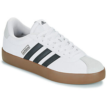adidas VL Court 3.0 Sneakers Heren wit - zwart - bruin - 43 1/3