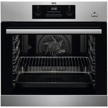 AEG BEB351010M SteamBake Inbouw combi stoomoven Grijs