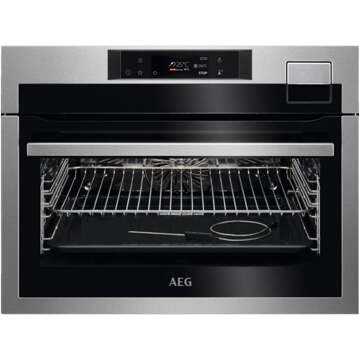 AEG KSE792280M Inbouw combi stoomoven Grijs