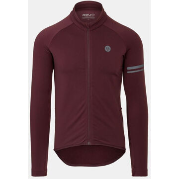Agu LS Essential Thermo Fietsshirt Rood - M