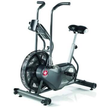 Airdyne AD6 HIIT Airbike Zwart