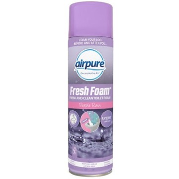 Airpure Toilet Reiniging Airpure Fresh Foam Toiletreiniger Purple Rain 500 ml