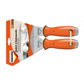 Alabastine houtrot- & houtreparatie plamuurmes - 2 stuks