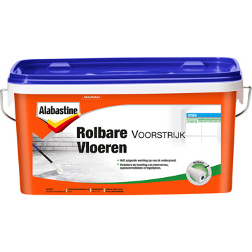 Alabastine Rolbare Primer - Steenachtige Vloeren - Transparant - 2,5l