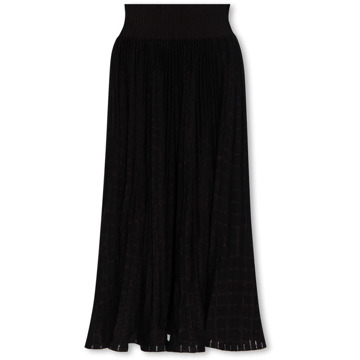 Alaia Geplooide rok Alaïa , Black , Dames - S,Xs