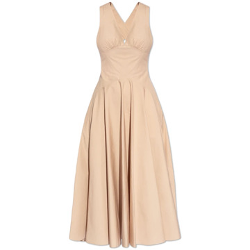 Alaia Glijjurk Alaïa , Beige , Dames - M