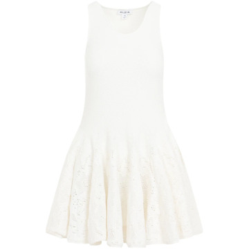 Alaia Witte Skaterjurk Alaïa , White , Dames - M