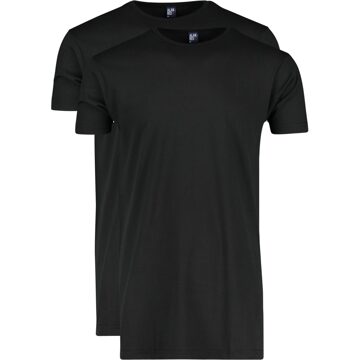 Alan Red Derby Extra Lang Zwart Rond 2-Pack - M