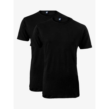 Alan Red Derby Zwart Ronde Hals Heren T-shirt 2-Pack - XL