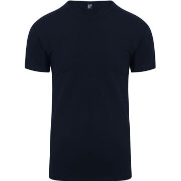 Alan Red Heren T-shirt Ottawa Navy Ronde Hals Slim Fit 2-Pack - L