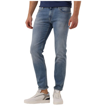 Alberto Slim Fit Blauwe Jeans voor Heren Alberto , Blue , Heren - W36 L34,W31 L34,W35 L32,W34 L34