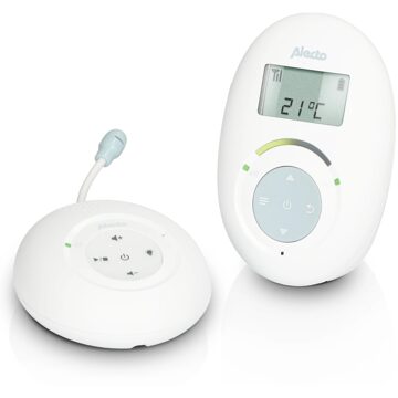 Alecto DBX120 FULL ECO DECT BABYFOON MET DISPLAY Babyfoon Wit