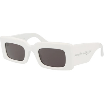 Alexander McQueen Stijlvolle zonnebril Am0433S Alexander McQueen , White , Dames - 50 MM