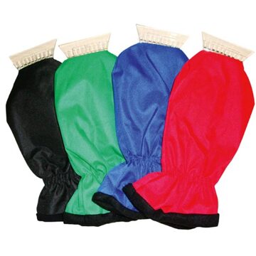 All Ride Ijskrabber Met Handschoen - Groen - Sneeuwkrabber - Raamkrabber Auto