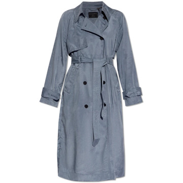 ALLSAINTS Kikki trench coat AllSaints , Blue , Dames - L,M