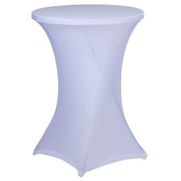 Alpina Tafelrok Statafel - Wit - Hoes voor statafel - Ø90cm