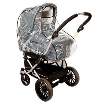 Altabebe Regenhoes voor kinderwagen Transparent