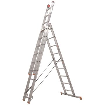 Altrex All Round Reformladder 3x9 Zilver