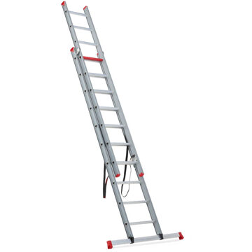 Altrex Atlantis Reformladder 2x10 Zilver, Zwart