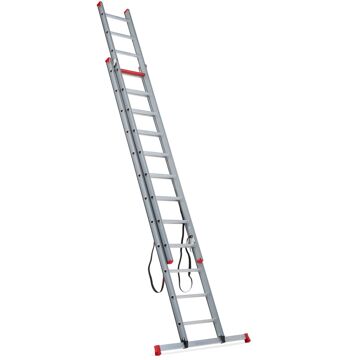 Altrex Atlantis Reformladder 2x12 Zilver, Zwart