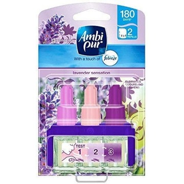 Ambi Pur Toilet Luchtverfrisser Ambi Pur 3Volution Lavender Sensation Plug In Navulling 20 ml
