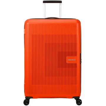 American Tourister Aerostep Spinner 77 Exp bright orange Harde Koffer Oranje - H 77 x B 50 x D 32
