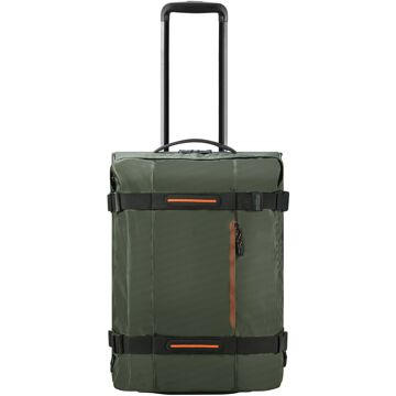 American Tourister Urban Track Duffle/Wheels Backpack dark khaki handbagage Groen - H 55 x B 40 x D 23 cm