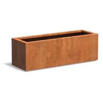 Andes cortenstaal 120x40x40 cm plantenbak