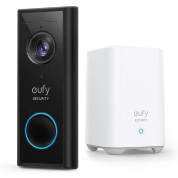 Anker Eufy Video Deurbel 2K + HomeBase 2 Slimme deurbel Zwart