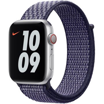 Apple 44 mm Purple Pulse Geweven Nike Sportbandje