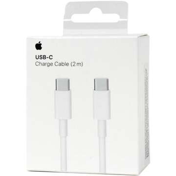 Apple USB-C naar USB-C kabel 2m Telefonie accessoire Wit