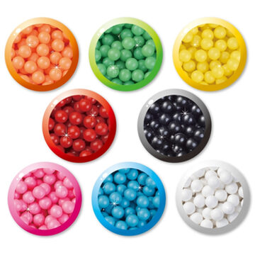 Aquabeads Solid Bead Pack - 800-delig Multikleur