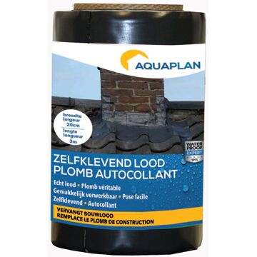 Aquaplan | Zelfklevend Lood | 20 cm x 3 m