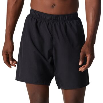 ASICS Core 2-N-1 7IN Shorts - Hardloopshorts met Binnenbroek Zwart - XXL