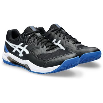 ASICS Gel-Dedicate 8 Clay Tennisschoenen Heren zwart - wit - blauw - 41 1/2
