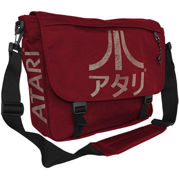 Atari - Dark Red Messenger Bag