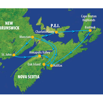 Atlantic Maritimes (14 dagen)