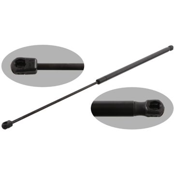 Audi Gasdrukveer, motorkap