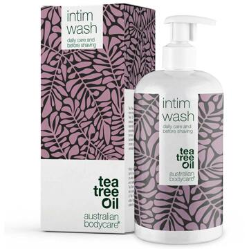Australian Bodycare Intim Wash 500ml | Intieme Wasemulsie voor Vrouwen & Mannen met Natuurlijke &Vegan Australische Tea Tree Olie voor de Vrouwelijke Hygiëne & Scheren | De Wasemulsie is Dermatologisch getest en pH-Neutraal