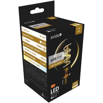 Avide LED lamp 4,5W E27 2700K 400LM warmwit