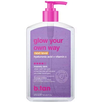 B.Tan Zelfbruiner B.Tan Glow Your Own Way Next Level Self Tan Gel 437 ml