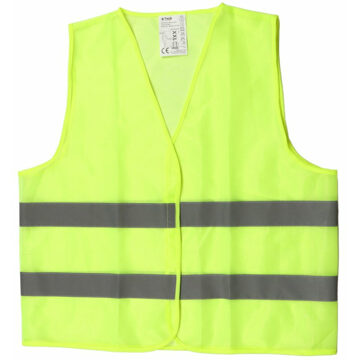 B-Tech Veiligheidshesje - Geel - one size?- met Reflectie - Veiligheidsvest - Reflectievest - Veiligheids One size