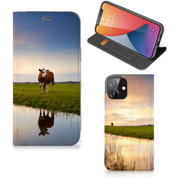 B2Ctelecom Flip Case iPhone 12 | iPhone 12 Pro Smartphone Hoesje Koe