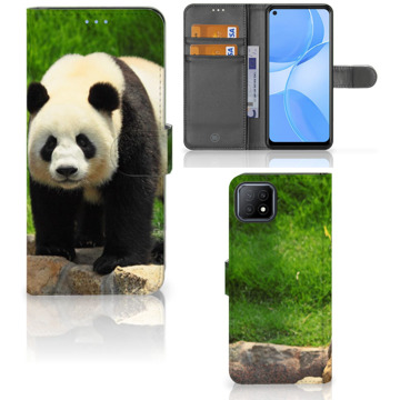 B2Ctelecom Telefoontas OPPO A73 5G Hoesje Panda