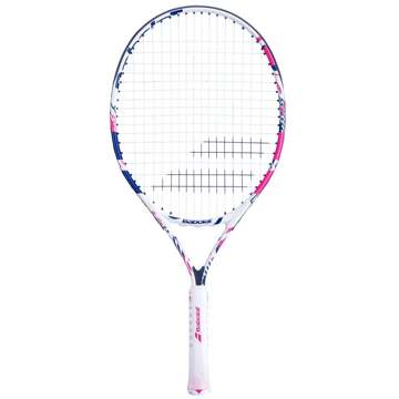Babolat B'Fly 23'' Tennisracket Junior wit - roze - blauw - 1-SIZE